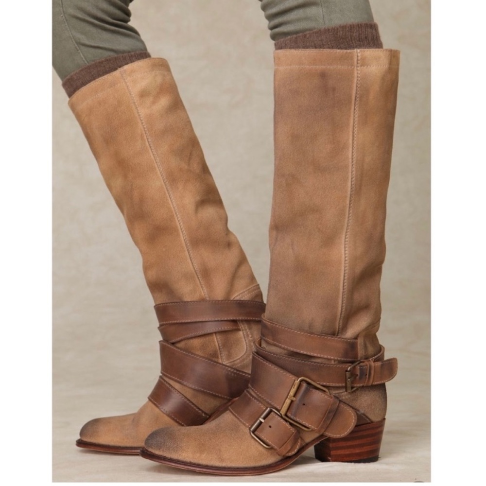 Sendra Leone Triple Buckle Boot SZ 10
